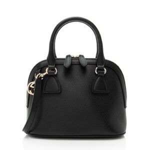 GUCCI GG CHARM DOME SMALL SATCHEL